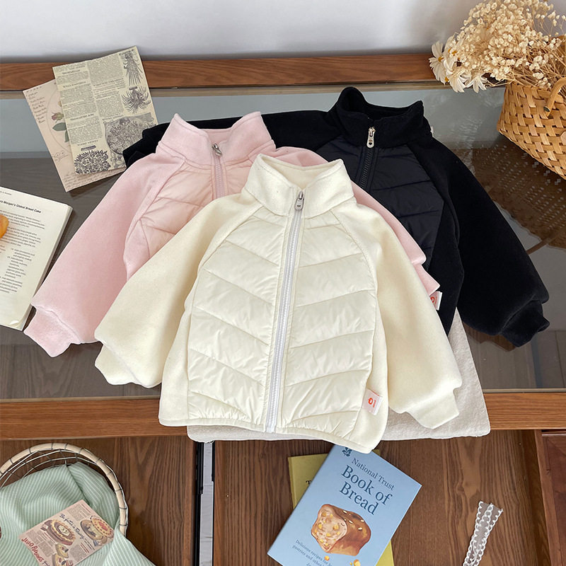 【现货】DW252390儿童羽绒服2025冬季新国标90白鸭绒女童羽绒服