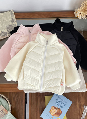 【现货】DW252390儿童羽绒服2025冬季新国标90白鸭绒女童羽绒服