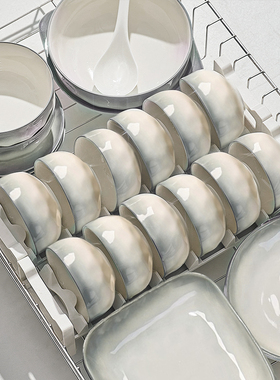 高颜值碗碟套装家用碗2025新款碗盘碗筷碗具新家新居乔迁礼物餐具