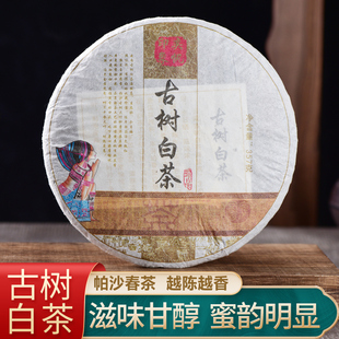 云南勐海帕沙2020年古树普洱茶原料月光美人 300年以上古树白茶