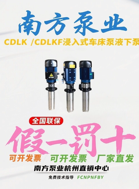 南方泵业CDLK CDLKF浸入式多级离心泵4 8 15 20 32 42 /SWPC SWSC