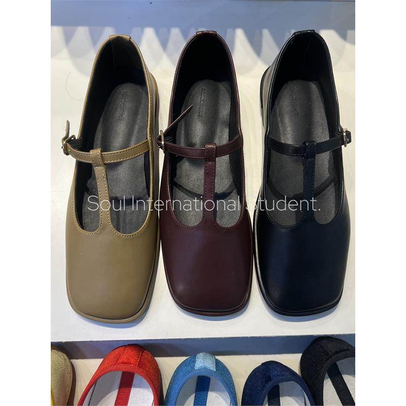 法式简约方头玛丽珍鞋女灰姑娘T字扣带镂空平底百搭韩国单鞋,女鞋,玛丽珍鞋,淘宝优惠券,粉丝福利购,淘宝优惠卷