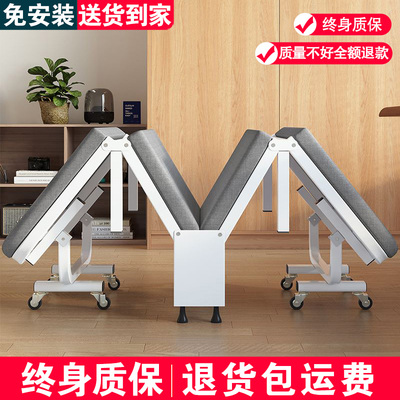 折叠床办公室午睡床家用简易单人沙发床医院便携式小床宿舍行军床