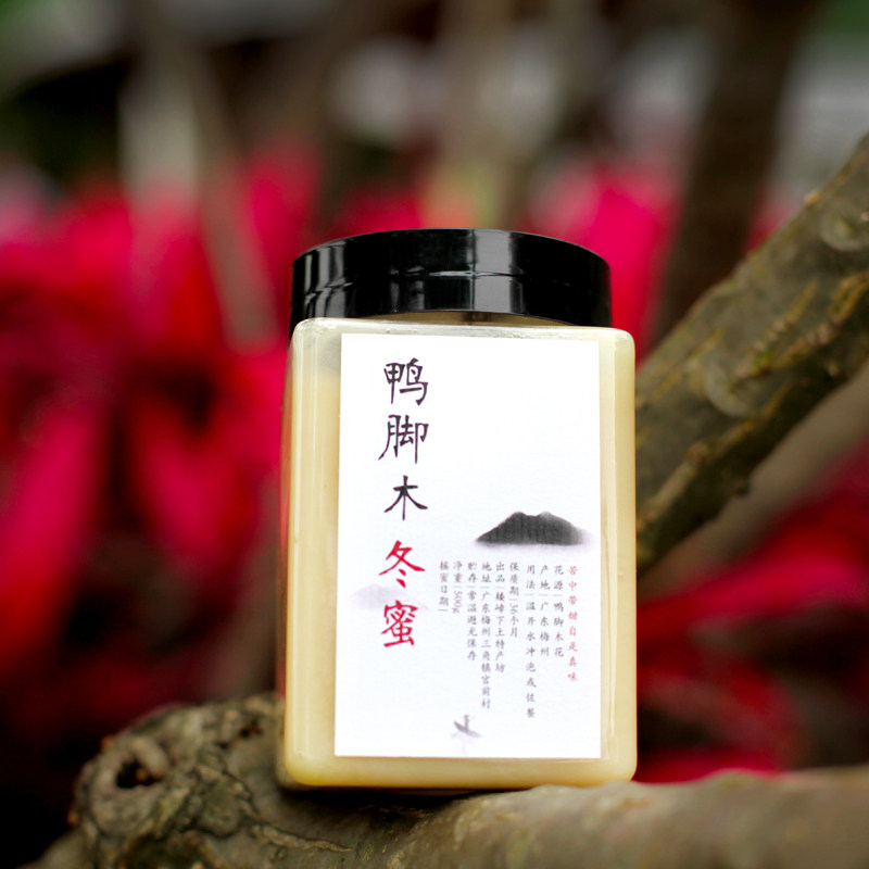 矮嶂下鸭脚木冬蜜土蜂蜜农家自产原蜜天然结晶岭南纯正野生花蜜