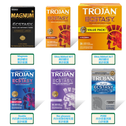 美国避孕套TROJAN特大号阔度65mm