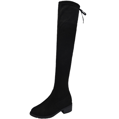 筱婉时装靴粗跟过膝长靴子