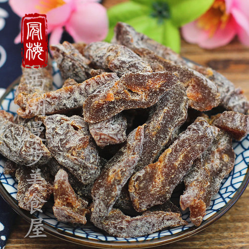 德清特产盐津李条九制500g解馋