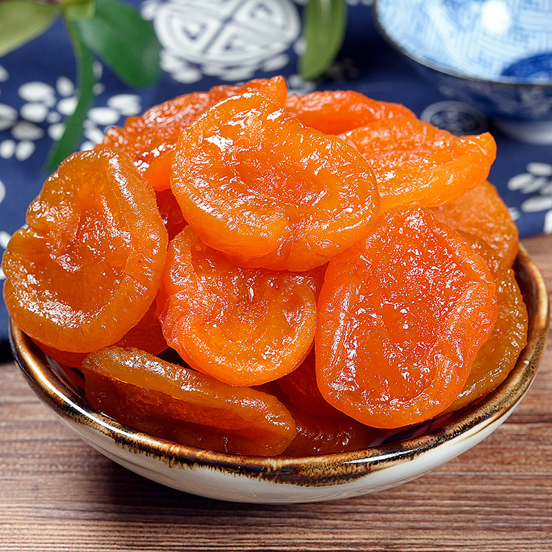 德清特产 无核红杏干西湖漫步杏干蜜饯果脯零食儿时味道偏酸甜