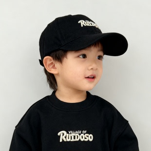 韩版棒球帽儿童帽子春秋男童鸭舌帽女童百搭宝宝遮阳帽2026新款潮