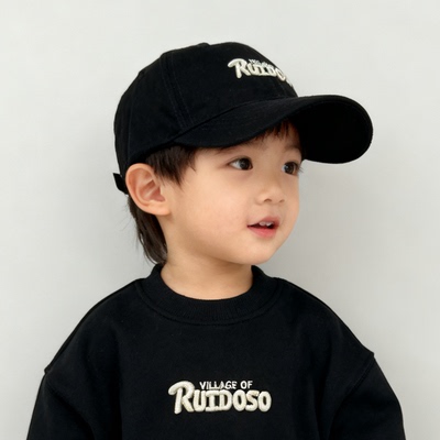 韩版棒球帽儿童帽子春秋男童鸭舌帽女童百搭宝宝遮阳帽2026新款潮