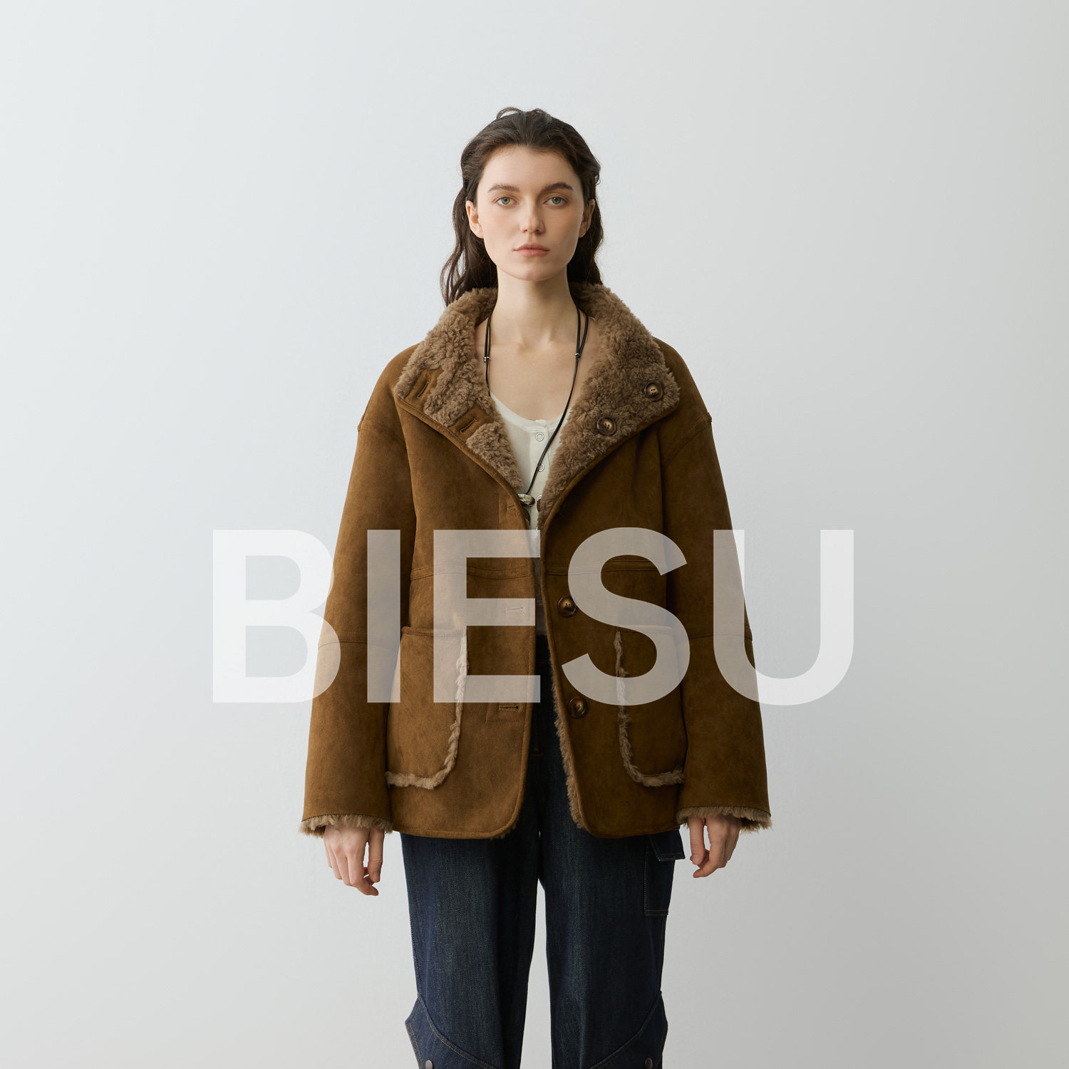 别素 野径寻幽 机车双面穿羊毛女短款外套-B,女装/女士精品,短外套,淘宝优惠券,粉丝福利购,淘宝优惠卷