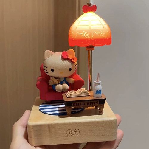 hollekitty台灯可爱小夜灯圣诞节