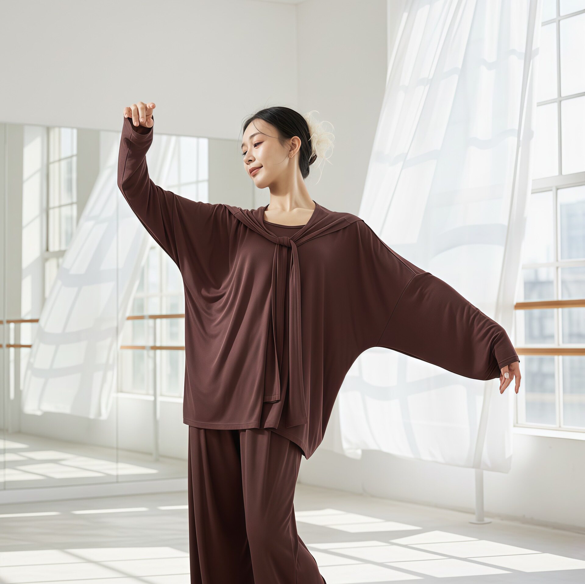 成人休闲现代舞三件套