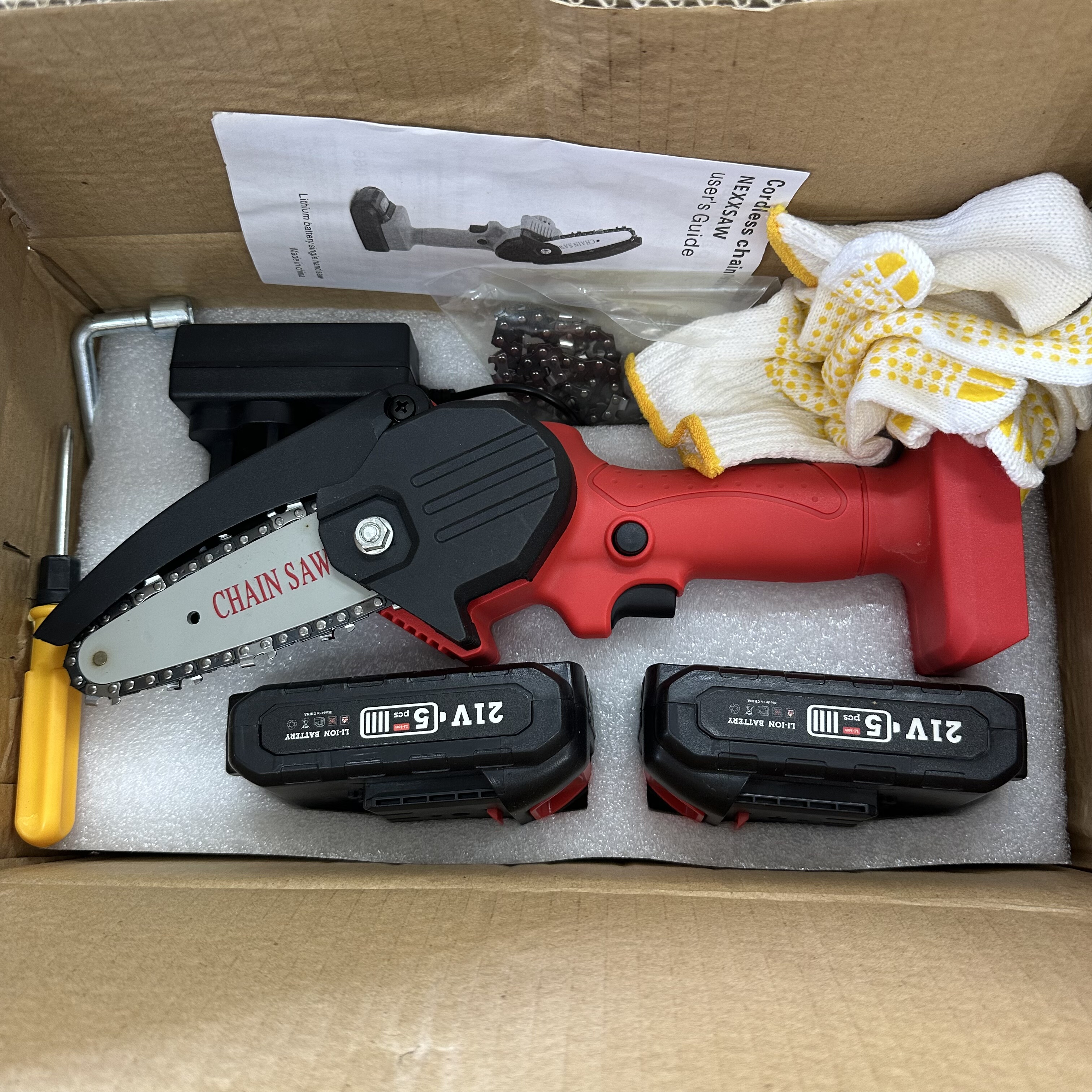 亏清 电锯 两电一充 不包好坏 研究价