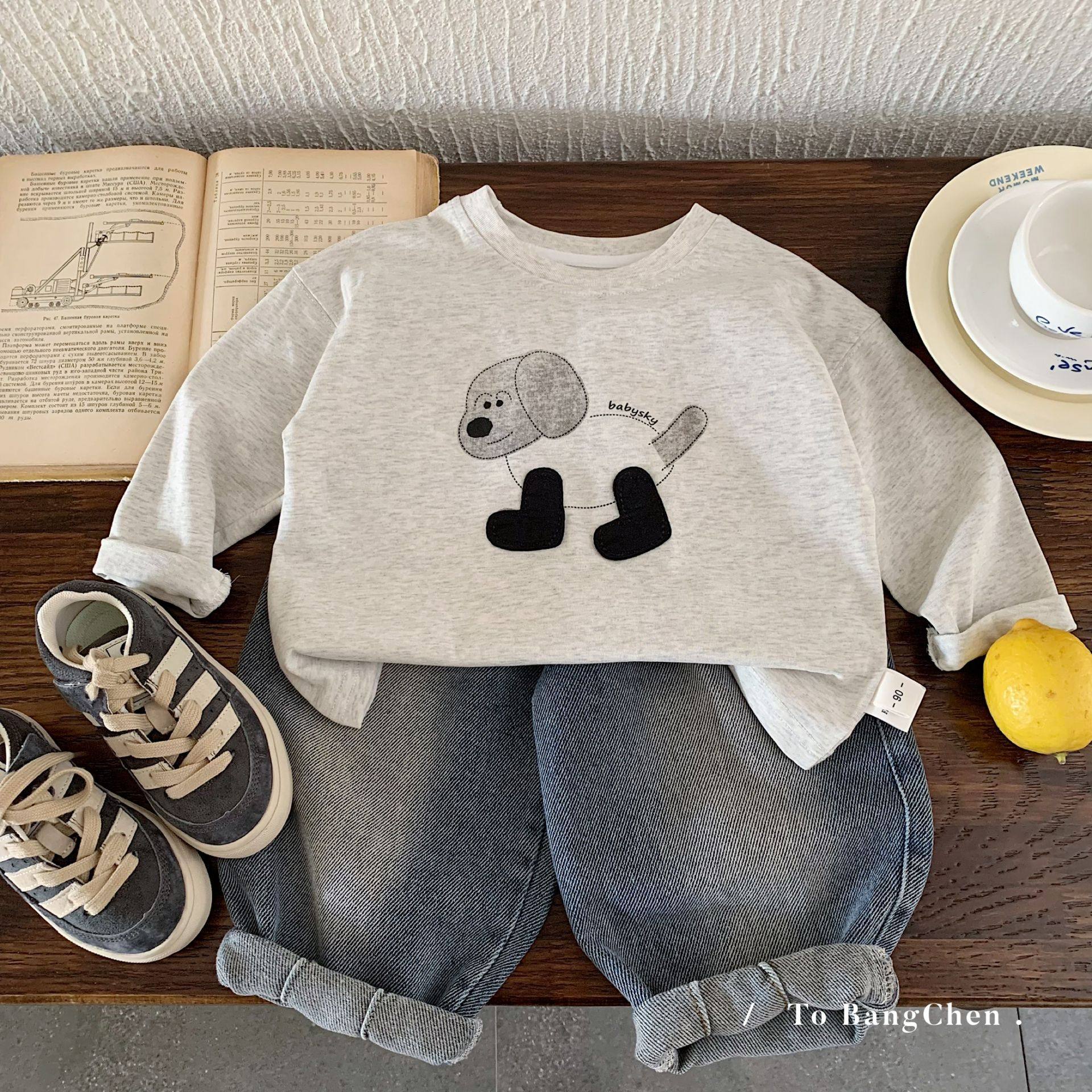 男童t恤2026春季新款韩版儿童卡通长袖套头上衣童装厂家批发,童装/婴儿装/亲子装,T恤,淘宝优惠券,粉丝福利购,淘宝优惠卷