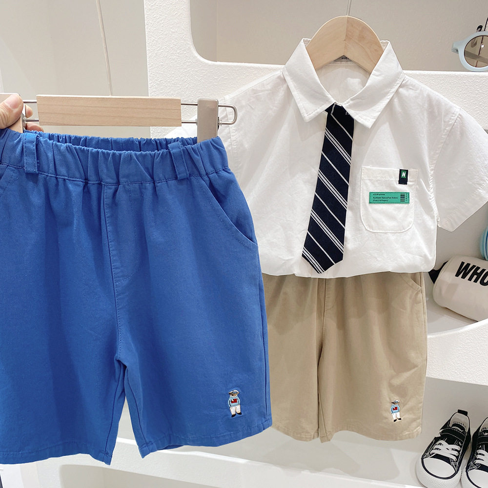 男童工装五分裤韩版童装短裤2023夏季新款夏季宝宝洋气中小童裤潮,男装,短裤,淘宝优惠券,粉丝福利购,淘宝优惠卷