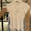 White Floral Print