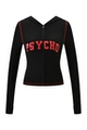 Black Jacket with Red Letters