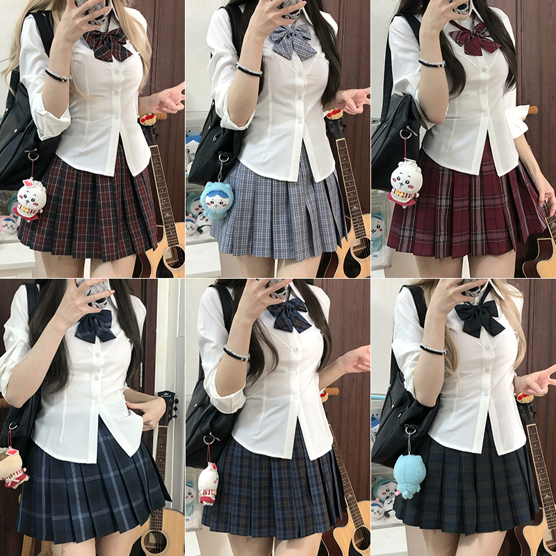 空栗鼠丸原创jk制服收腰