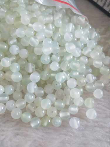 A货jade岫玉散珠相链手链xiuyuzhuzi  冰透4mm5mm6mm8mm11mm12mm