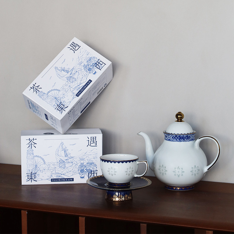 亚曼茶&林恩茶 茶遇东西联名款10风味红茶绿茶袋泡茶包20片装