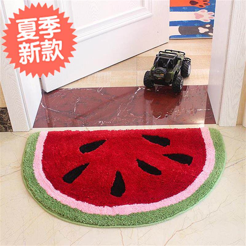 室西瓜可爱卡通浴室门半圆卫生间地垫门垫卧口7防滑吸水脚垫子家|ruв категории домашний ткань, мат - от Buy2taobao.com для оказания профессиональной услуги покупки агента Taobao