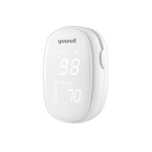 鱼跃血氧仪指夹式家用医用脉搏心率血氧饱和度检测仪YX102/YX302