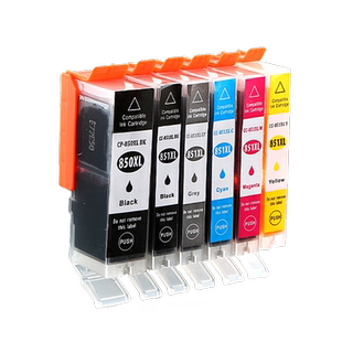 莱盛850XL 851墨盒大容量适用佳能IX6780 IP7280 IX6880 7580 IP8780 MG7180 5580 5680 MX728 MX928 MG6380