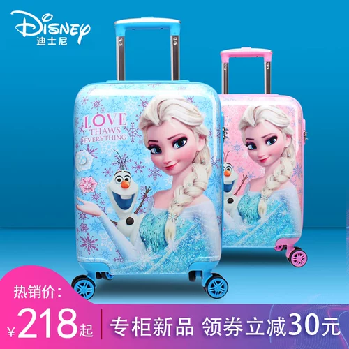 Дисней, универсальный чемодан на колесиках для мальчиков, «Холодное сердце»