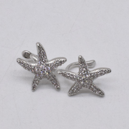 欧美海星合金女式耳骨夹