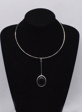 欧美合金女式圆形项链