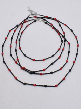 珍珠女式多层叠戴项链