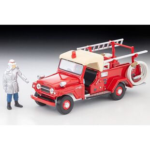 TLV车模N31c 1:64 日产巡逻消防车 合金车模仿真汽车模型收藏摆件