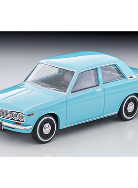 TLV车模N220a 1:64 达特桑510 蓝色合金车模仿真汽车模型收藏摆件