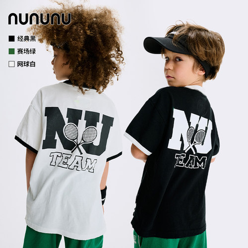 NUNUNU网球系列新款短袖上衣