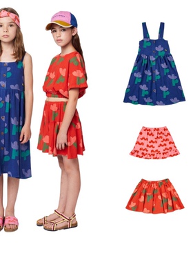 现货！【77MODE】BOBOCHOSES 23SS新款连衣裙 半身裙小众潮牌女童