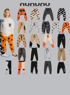 现货！77MODE NUNUNUFW22秋季新款儿童长裤潮牌小众正品 不退