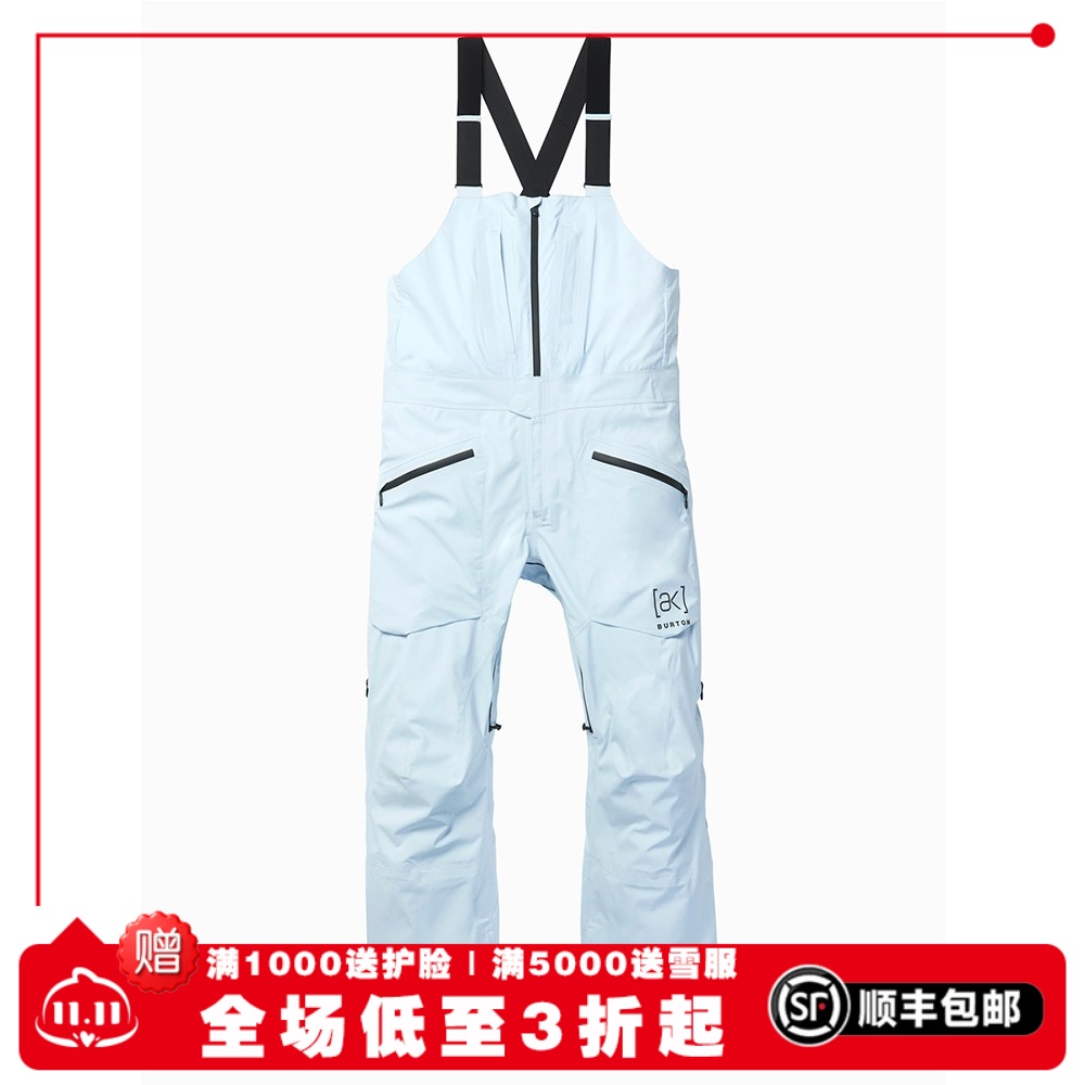 BURTON防水透气耐磨雪裤背带裤