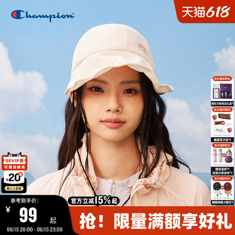 Champion冠军棒球帽25夏季新款男女情侣潮流休闲鸭舌帽软顶帽遮阳