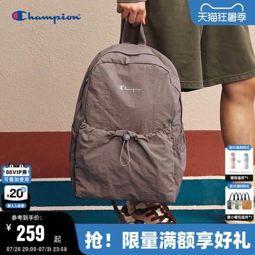 Champion冠军情侣休闲双肩包