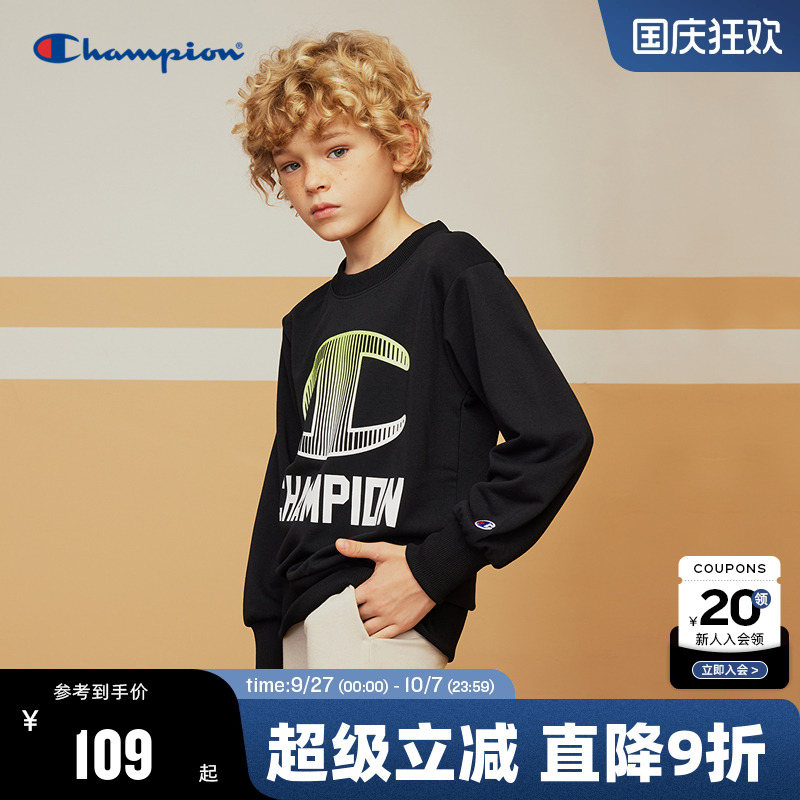 Champion冠军大LOGO卫衣