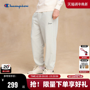 潮流刺绣logo女长裤 Champion冠军束脚卫裤 美式 新品 潮牌 男2025秋季