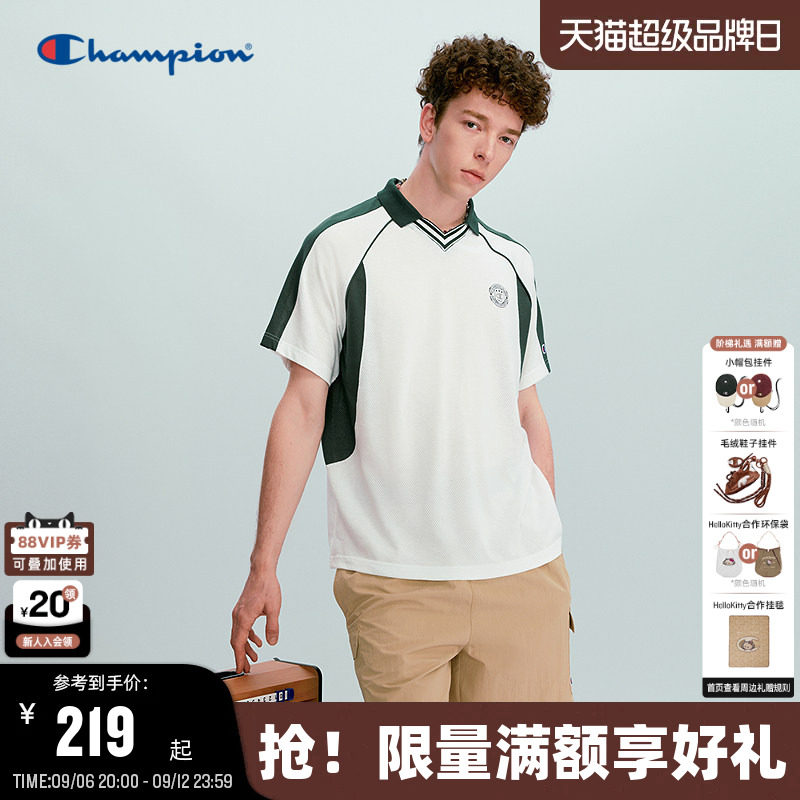Champion冠军球衣风短袖polo衫图片