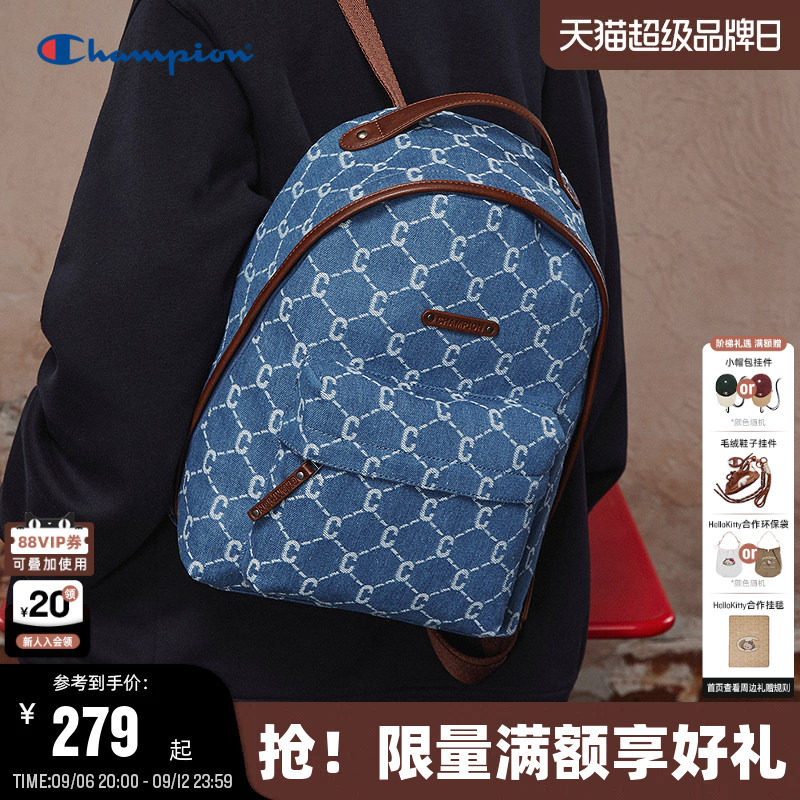 Champion冠军钻C老花双肩包图片
