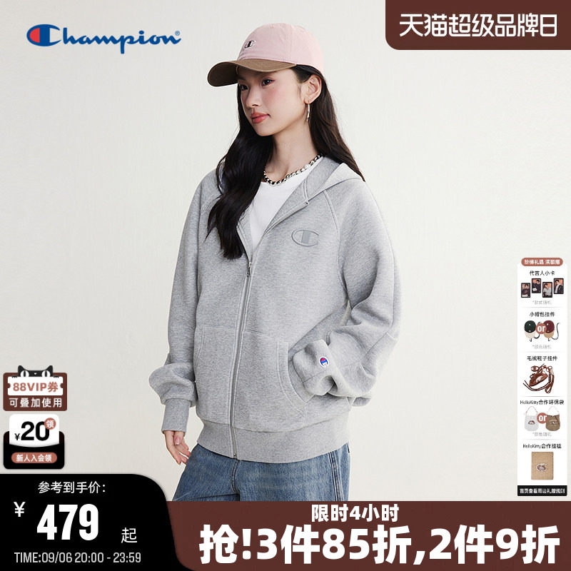 Champion冠军空气层连帽卫衣										