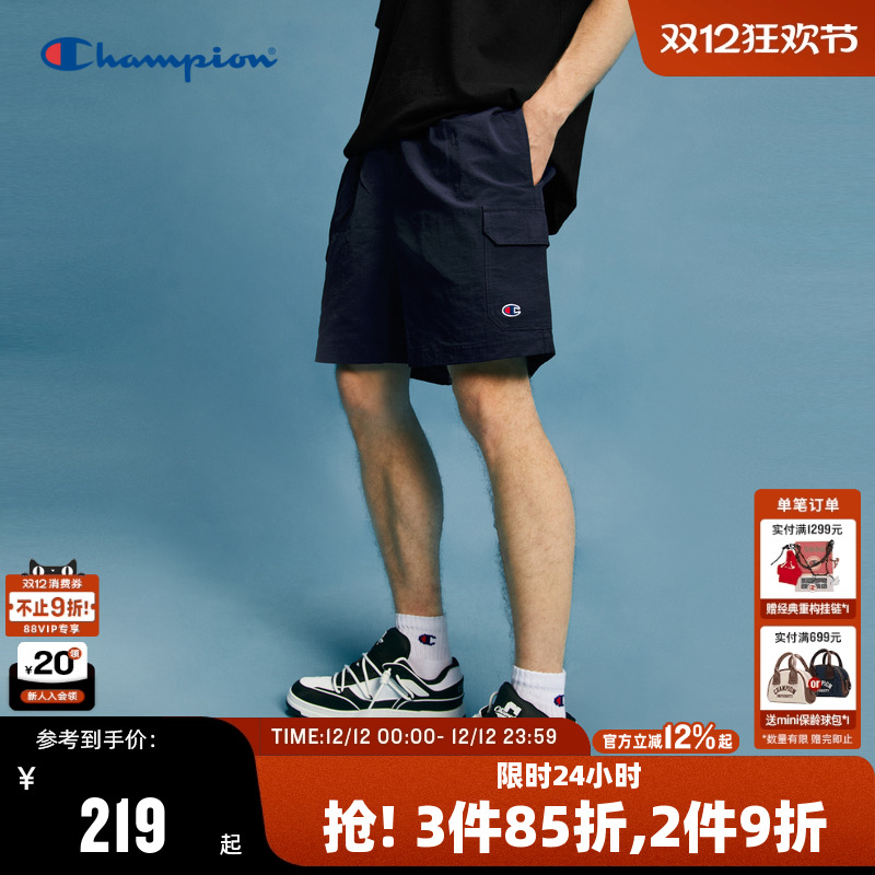 Champion冠军工装休闲短裤