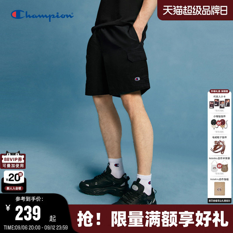 Champion冠军工装休闲短裤图片