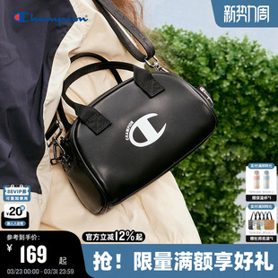 Champion冠军保龄球包女2025秋冬季 潮牌休闲斜挎包单肩手拎包 新款