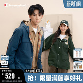 复古 外套女潮情侣休闲潮美式 Champion冠军夹克男春秋款 户外风工装