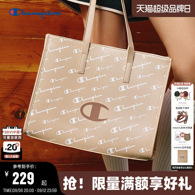 Champion冠军满印大托特包图片